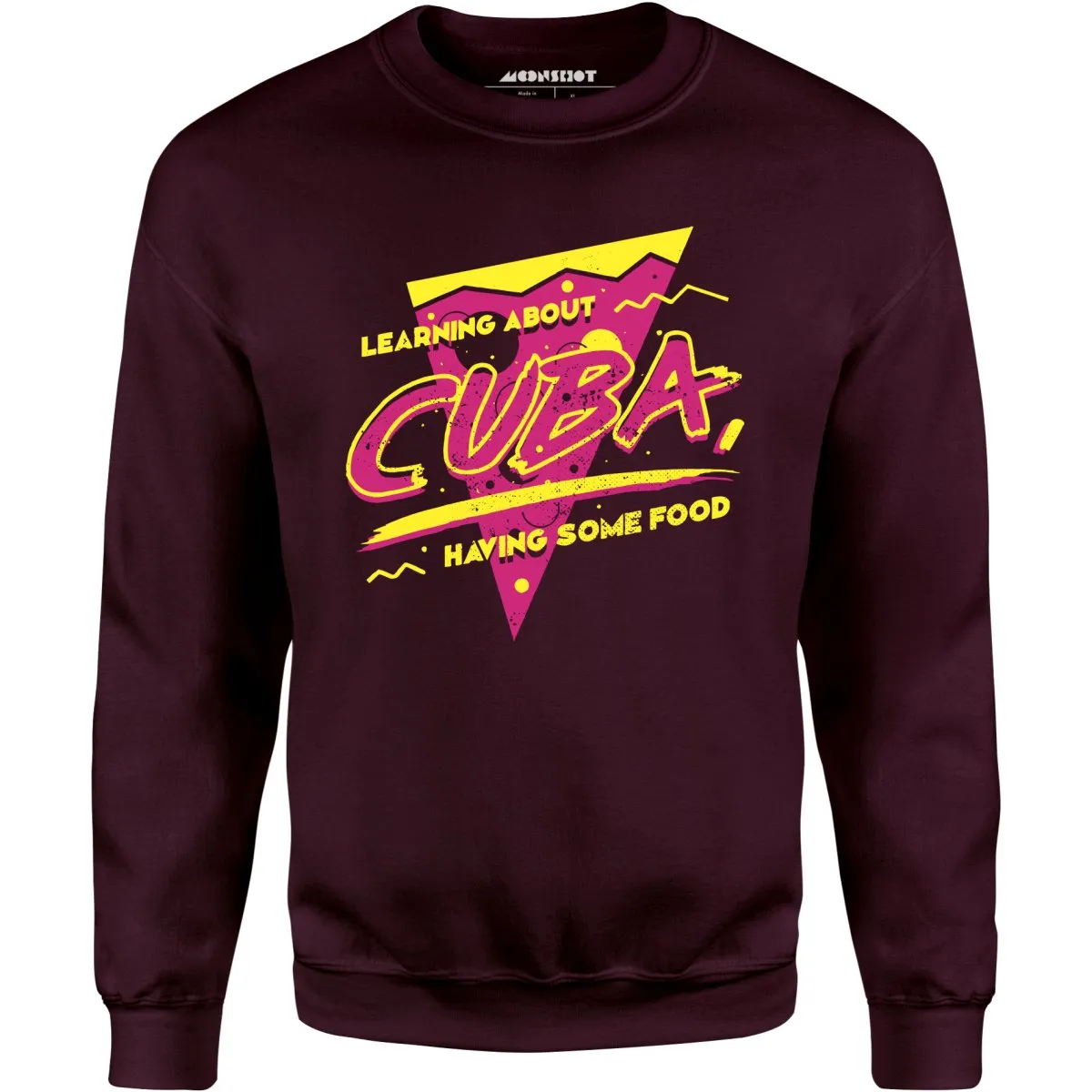 Learning About Cuba Having Some Food - Unisex Sweatshirt