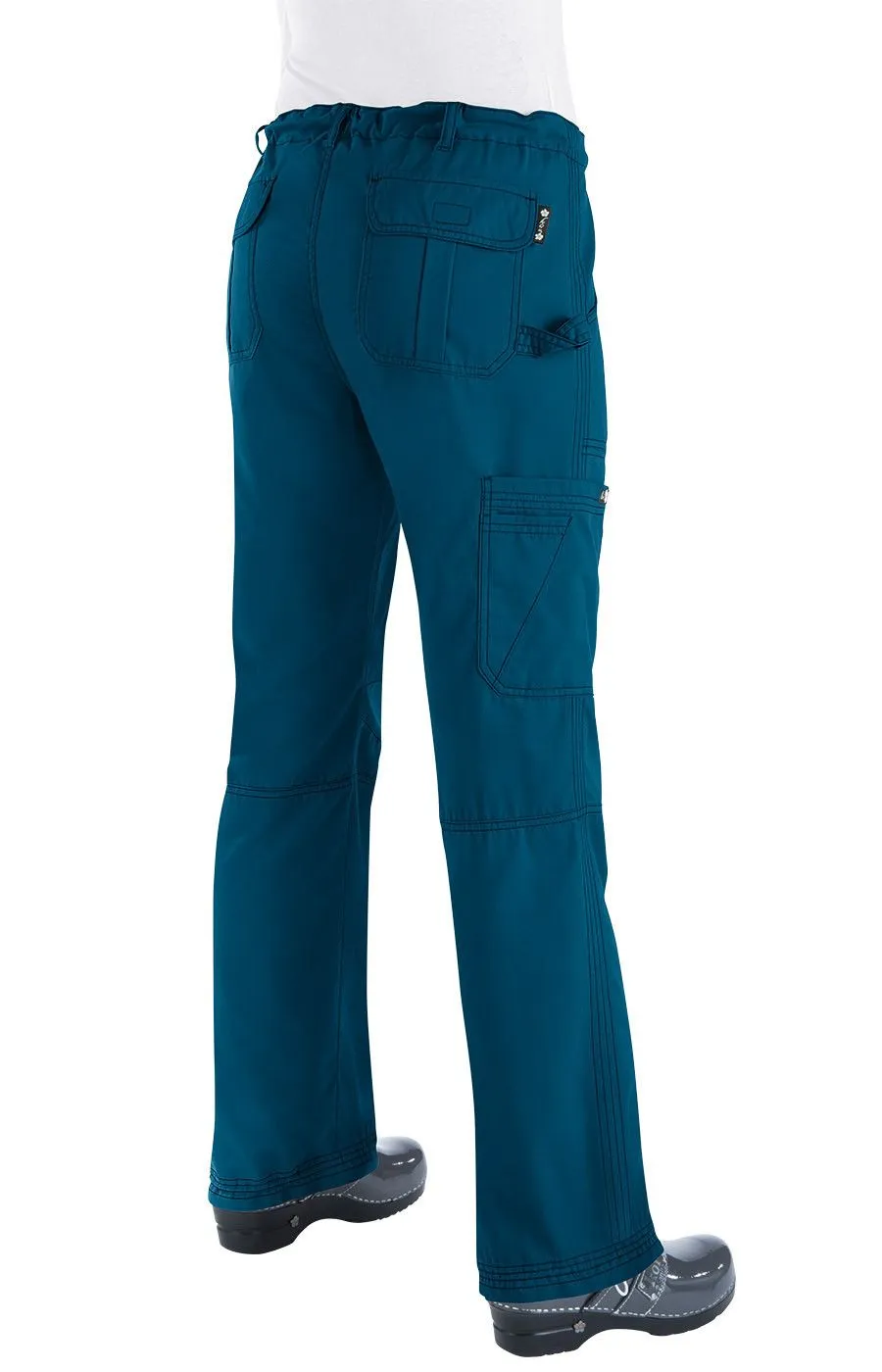Lindsey Pant by KOI XXS-5X / Caribbean Blue