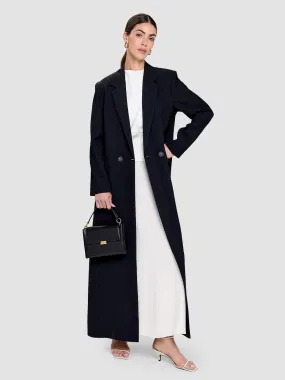 Noura Long Blazer - Black