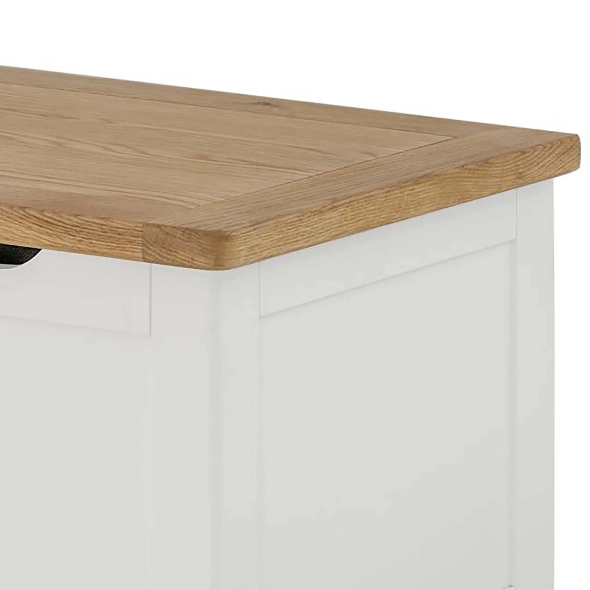 Padstow White Blanket Box
