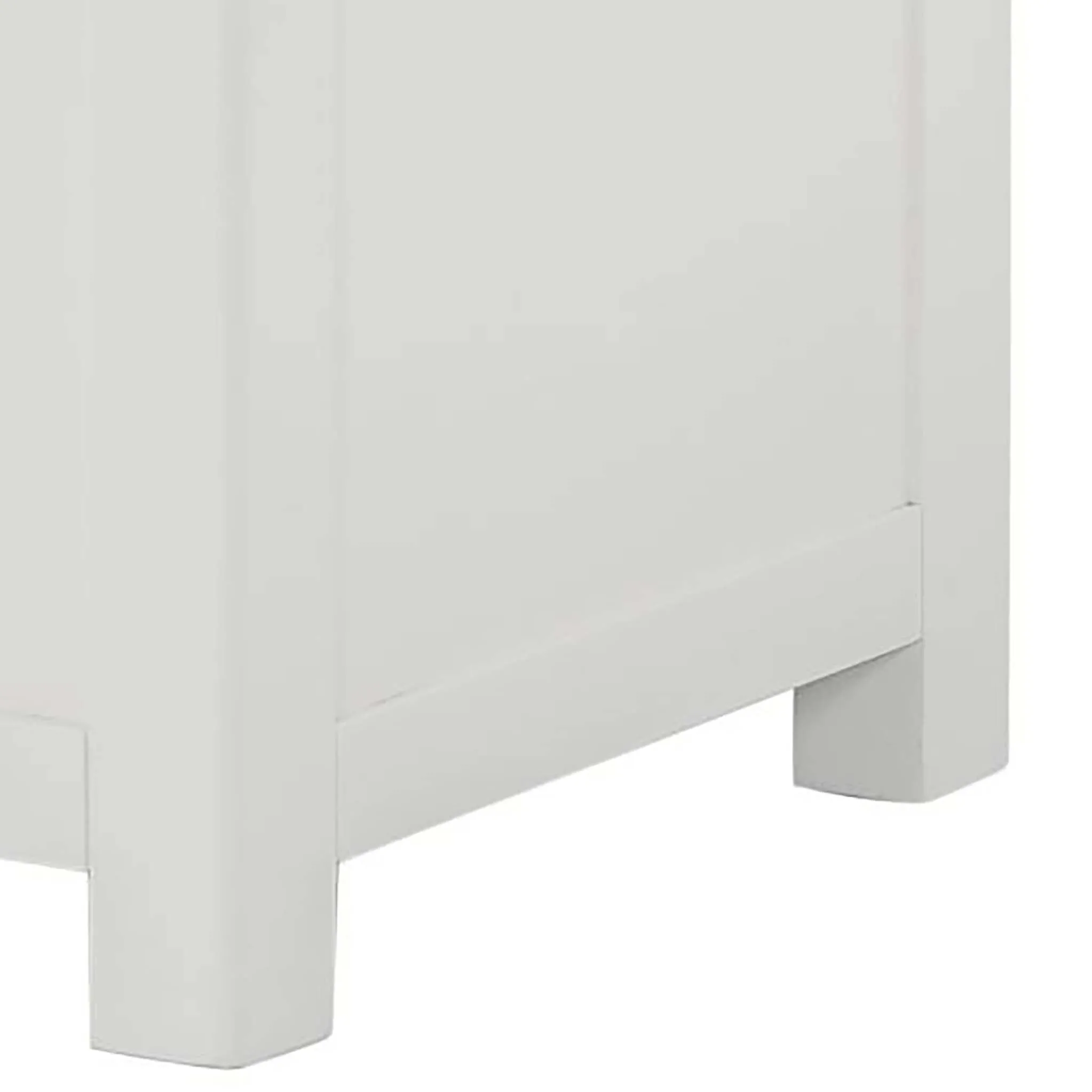 Padstow White Blanket Box