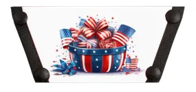 Patriotic Basket Shoe Tops