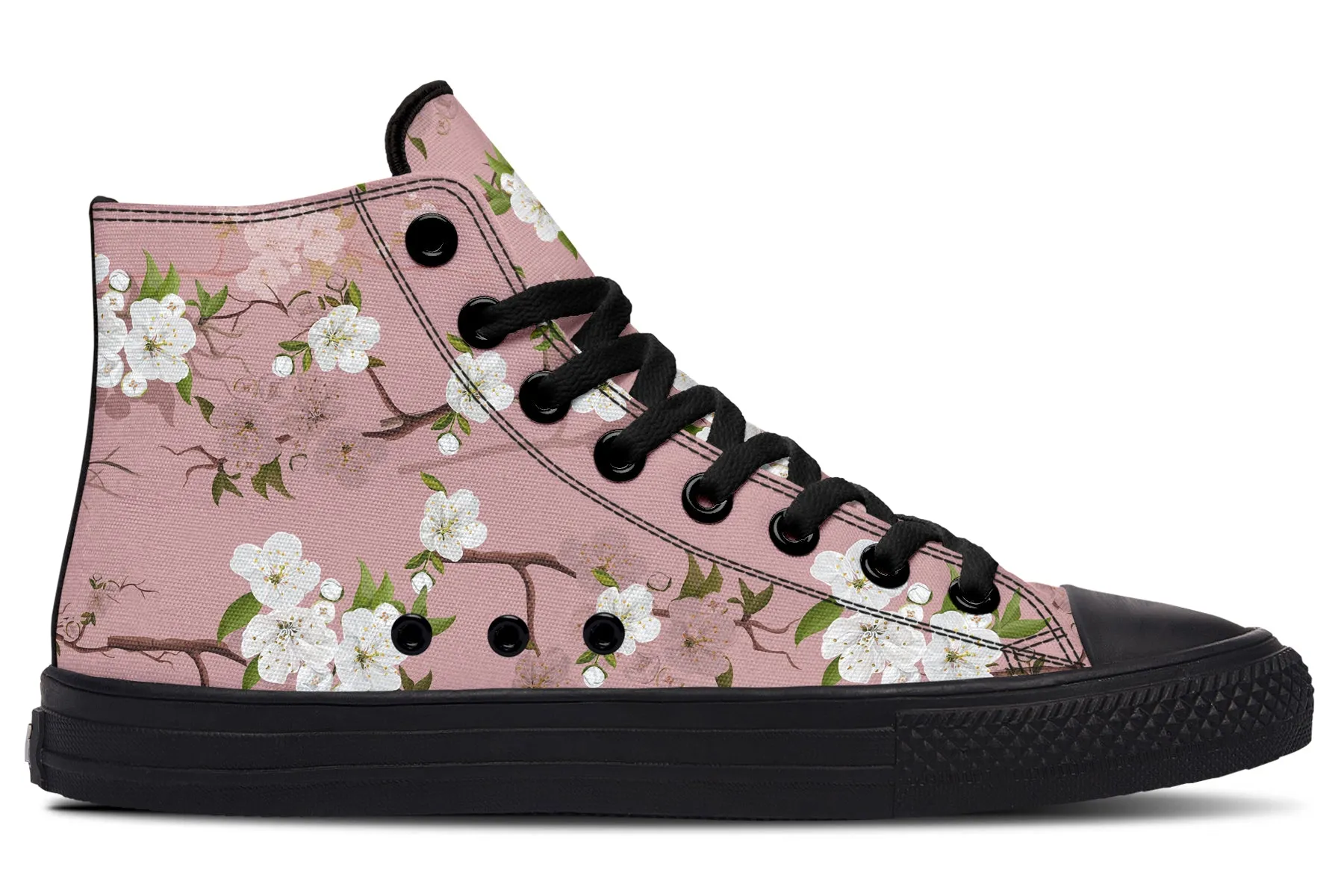 Peach Blossoms High Tops