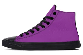 Purple And Pink Mismatch High Tops