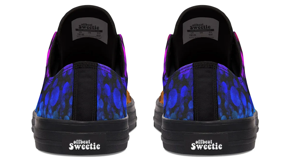 Rainbow Bubbles Low Tops