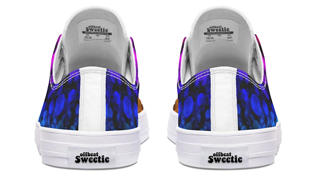 Rainbow Bubbles Low Tops