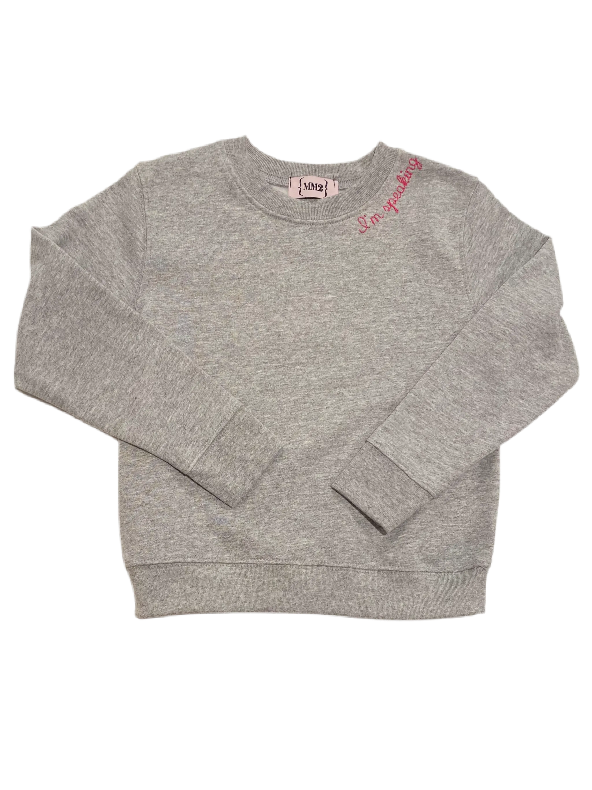 School sweatshirts embroidered sweatshirt-youth sizes unisex