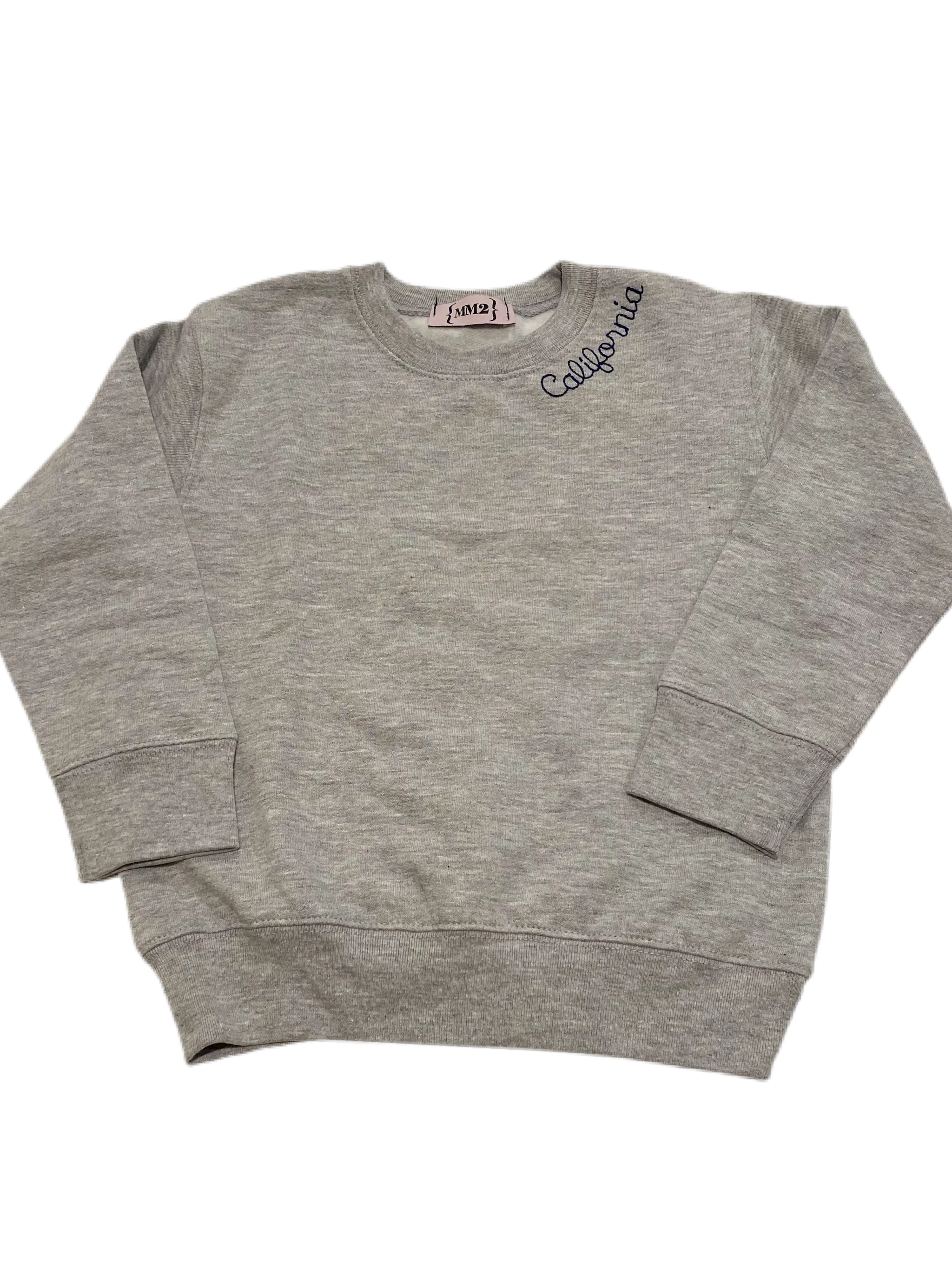 School sweatshirts embroidered sweatshirt-youth sizes unisex