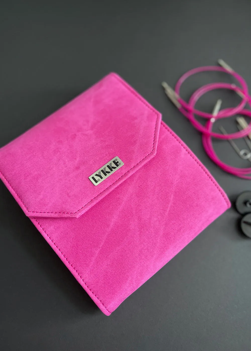 STARTER SET:  Lykke 5" Knitting Needle Set, BLUSH PINK