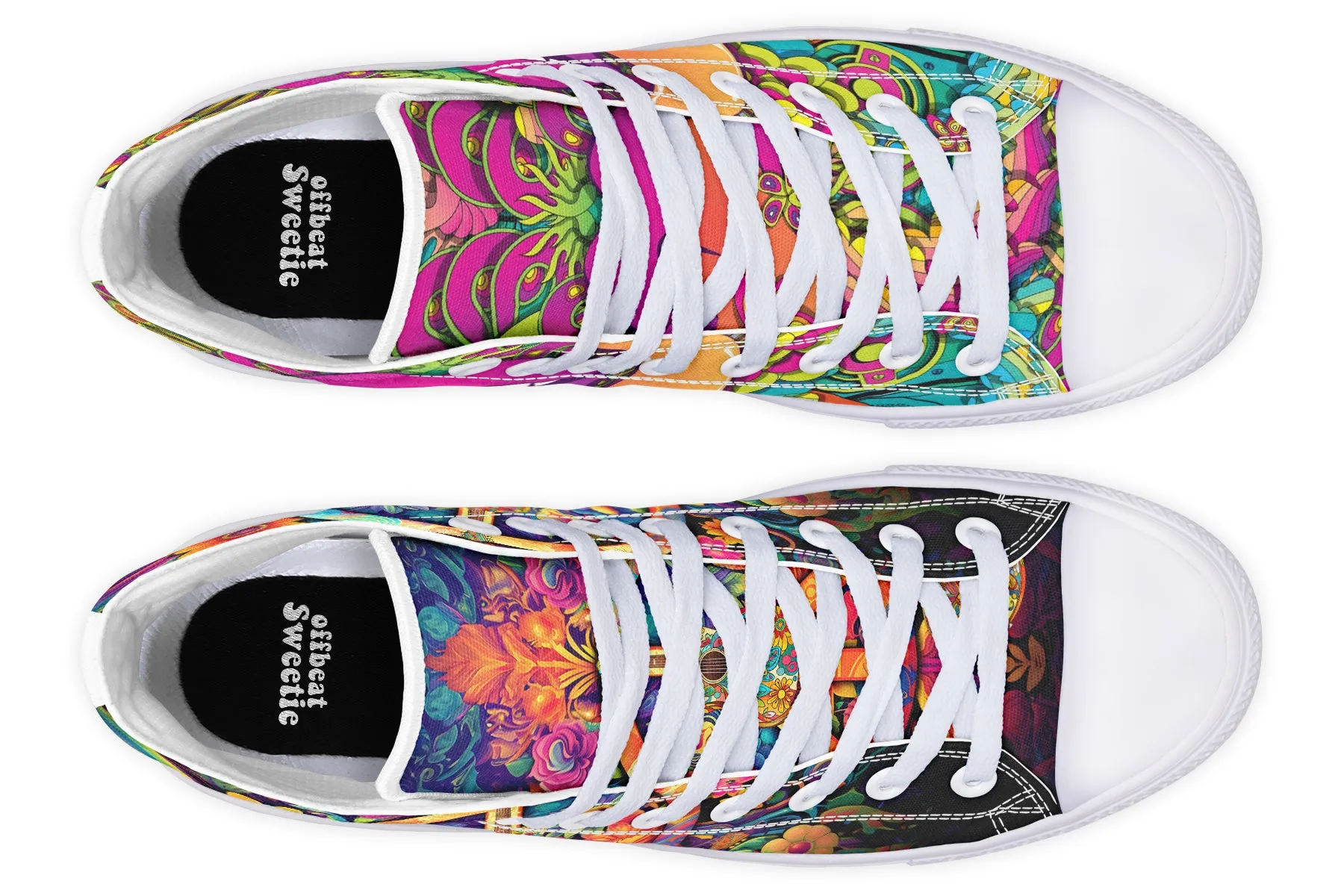 Summer Of Love High Tops