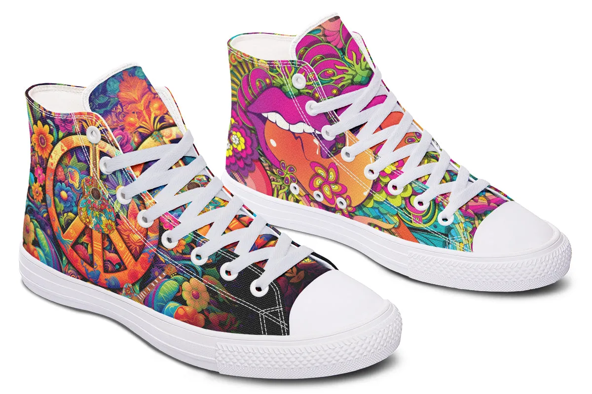Summer Of Love High Tops