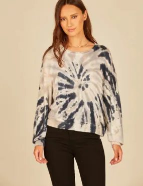 Swirl Tie Dye Long Sleeve Top