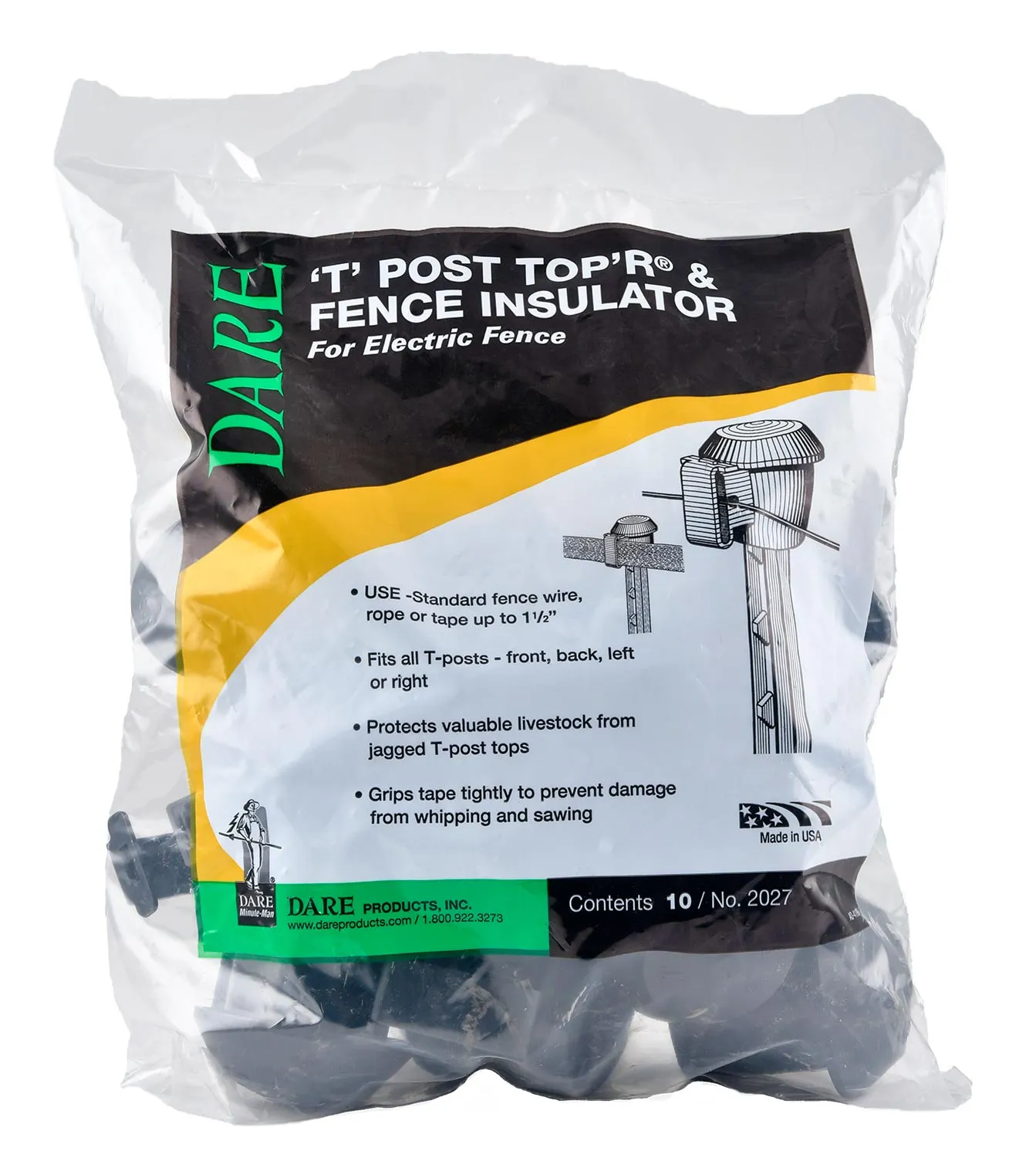 T-Post Top'Rs, 10 ct