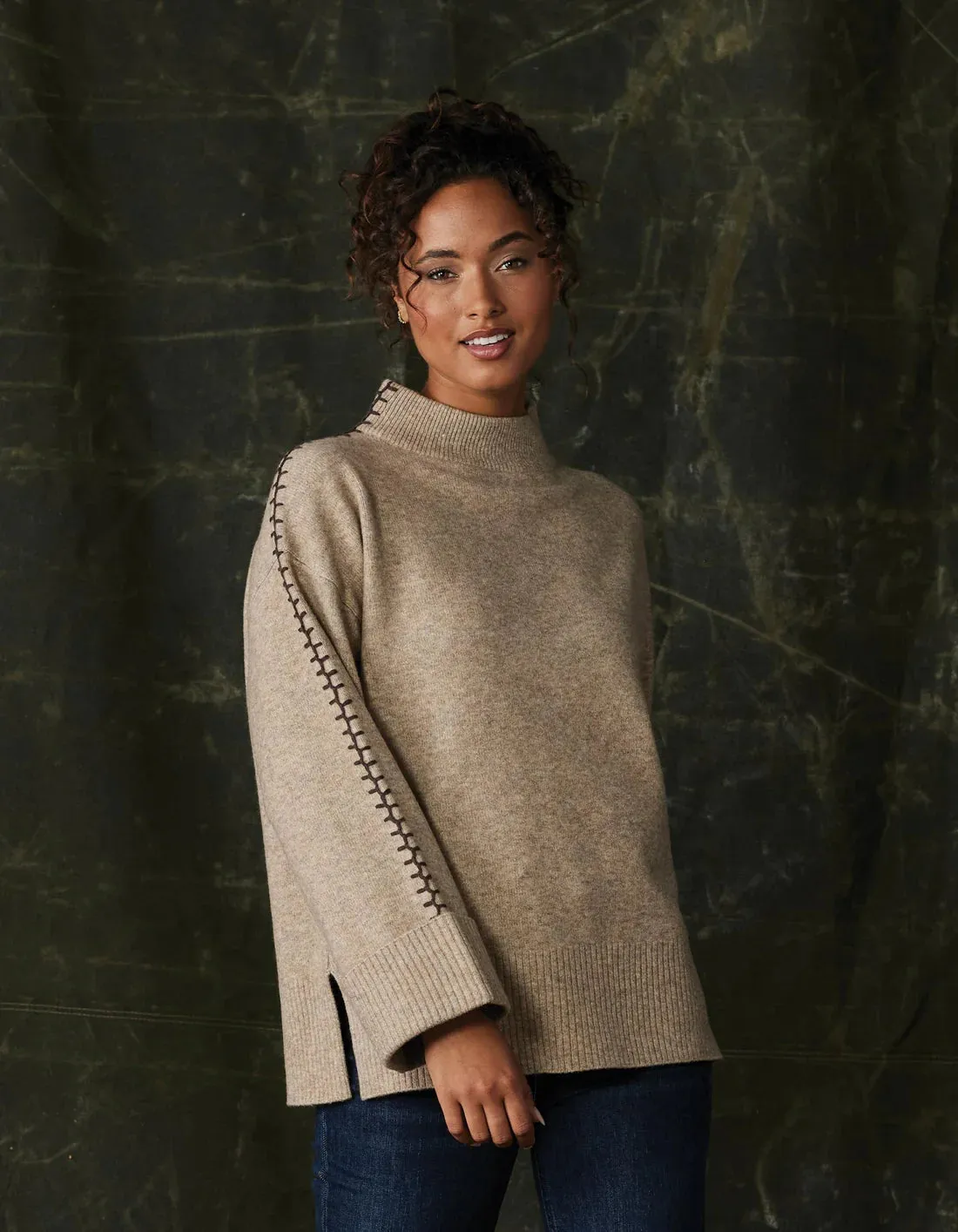 The Normal Brand Women's Craft Stitch Sweater - Multiple Options