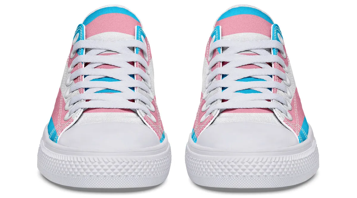 Trans Flag Low Tops