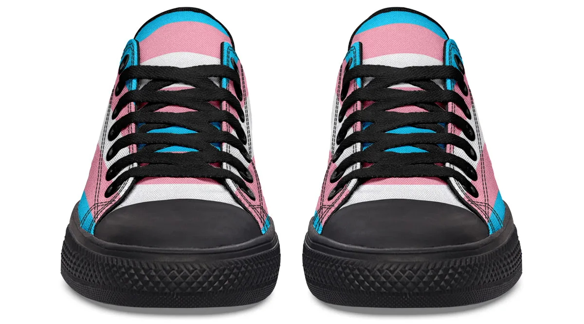 Trans Flag Low Tops