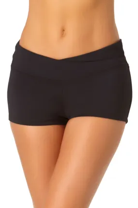 Women's Live in Color Twist Front Boy Short